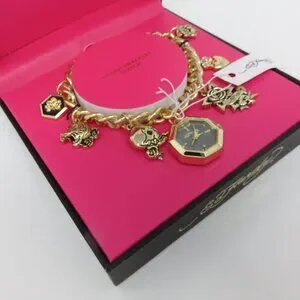 Ed Hardy Gold Charm Bracelet Watch DP0306202307063045M?resmode=  main image 3